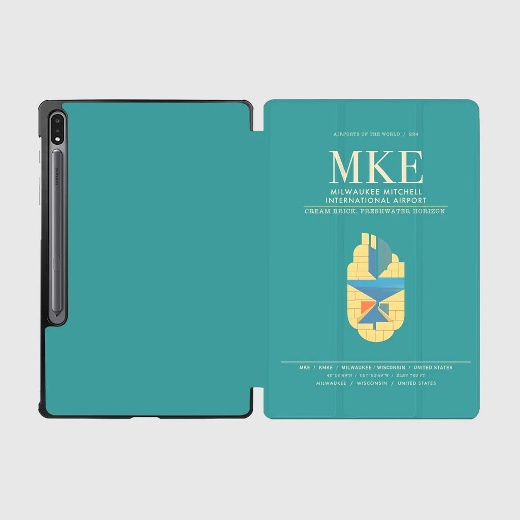 Milwaukee Mitchell International Airport MKE - Turquoise