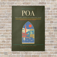 Thumbnail for Porto Alegre - Salgado Filho International Airport POA - Canvas No Frame - Green Army
