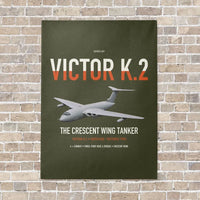 Thumbnail for Handley Page Victor K.2 vertical canvas print - no frame - green army background