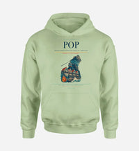 Thumbnail for Gregorio Luperón International Airport (POP) design on light green hoodie single-side print