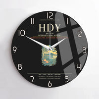 Thumbnail for Hat Yai International Airport HDY Wall-Clock No-Frame - Black