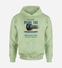 Thumbnail for PEARL 10X design on light green hoodie single side