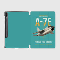 Thumbnail for A-7E Corsair II design on turquoise samsung tablet tablet case