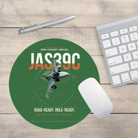 Thumbnail for Saab JAS 39C Gripen design on green round mouse pad