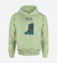 Thumbnail for Molokai Airport (MKK) design on light green hoodie single-side print