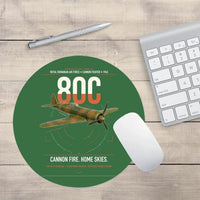 Thumbnail for IAR 80C design on green round mouse pad