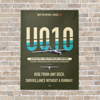 Thumbnail for Airbus U010 Aliaca VTOL vertical canvas print - no frame - green army background