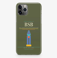 Thumbnail for Brasilia Airport (BSB) design on green army iPhone 16 Pro MagSafe case