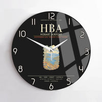 Thumbnail for Hobart Airport HBA Wall-Clock No-Frame - Black