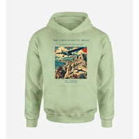 Thumbnail for VINTAGE G4332 - The Caravan Route Above - Premium Hoodie design on lightgreen premium