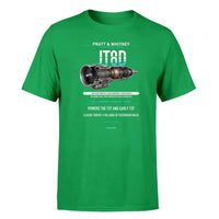 Thumbnail for JT8D design on green single side