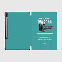 Thumbnail for PW2040 design on turquoise samsung tablet tablet case