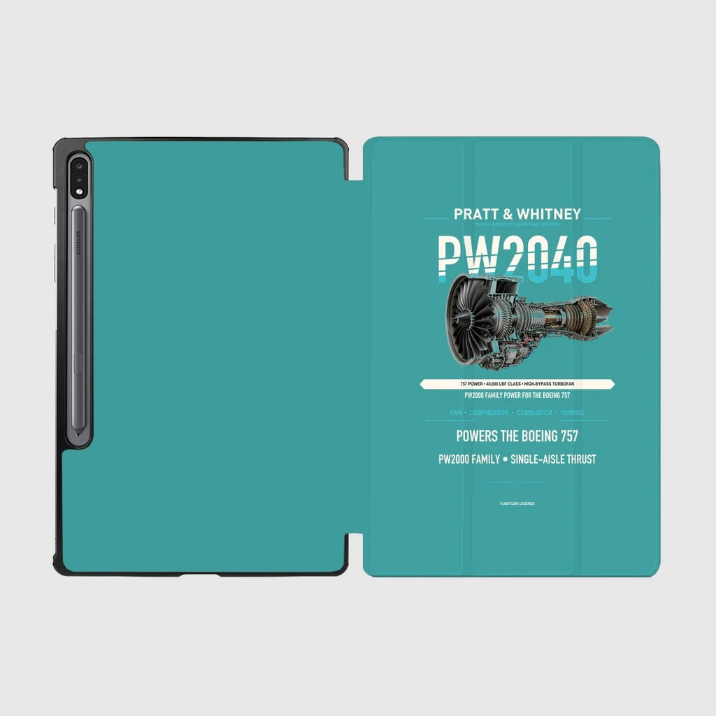 PW2040 design on turquoise samsung tablet tablet case