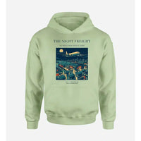 Thumbnail for VINTAGE G4111 - The Night Freight - Premium Hoodie design on lightgreen premium