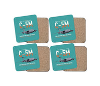 Thumbnail for C-5M Super Galaxy design on turquoise 4 pieces set coaster