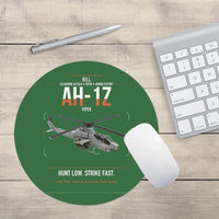 Thumbnail for Bell AH-1Z Viper design on green round mouse pad
