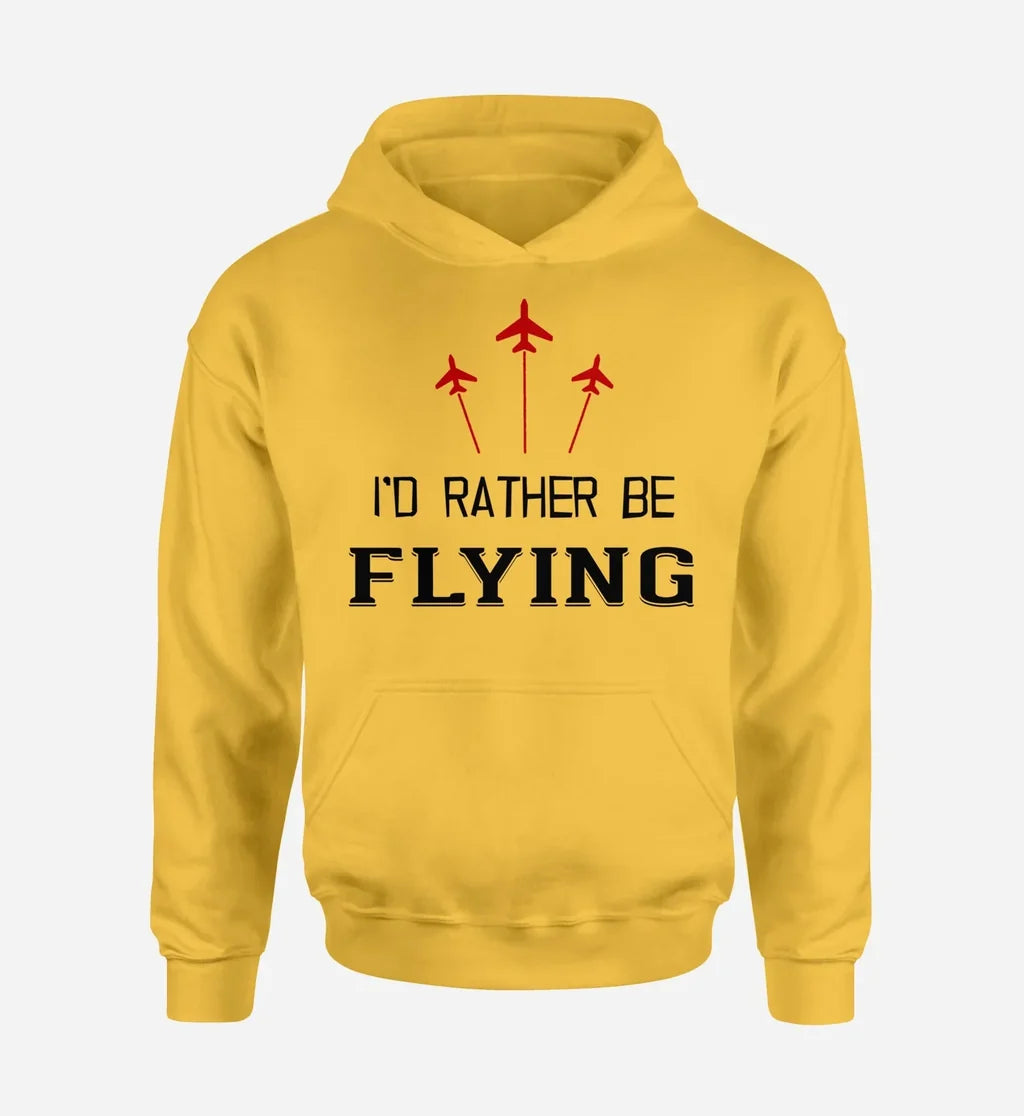 I'd Rather Be Flying Hoodie - view 15