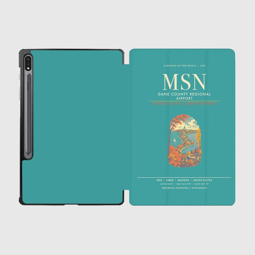 Dane County Regional Airport Madison MSN - Turquoise