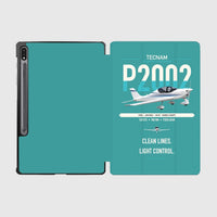Thumbnail for Tecnam P2002 Sierra MkII design on turquoise samsung tablet tablet case