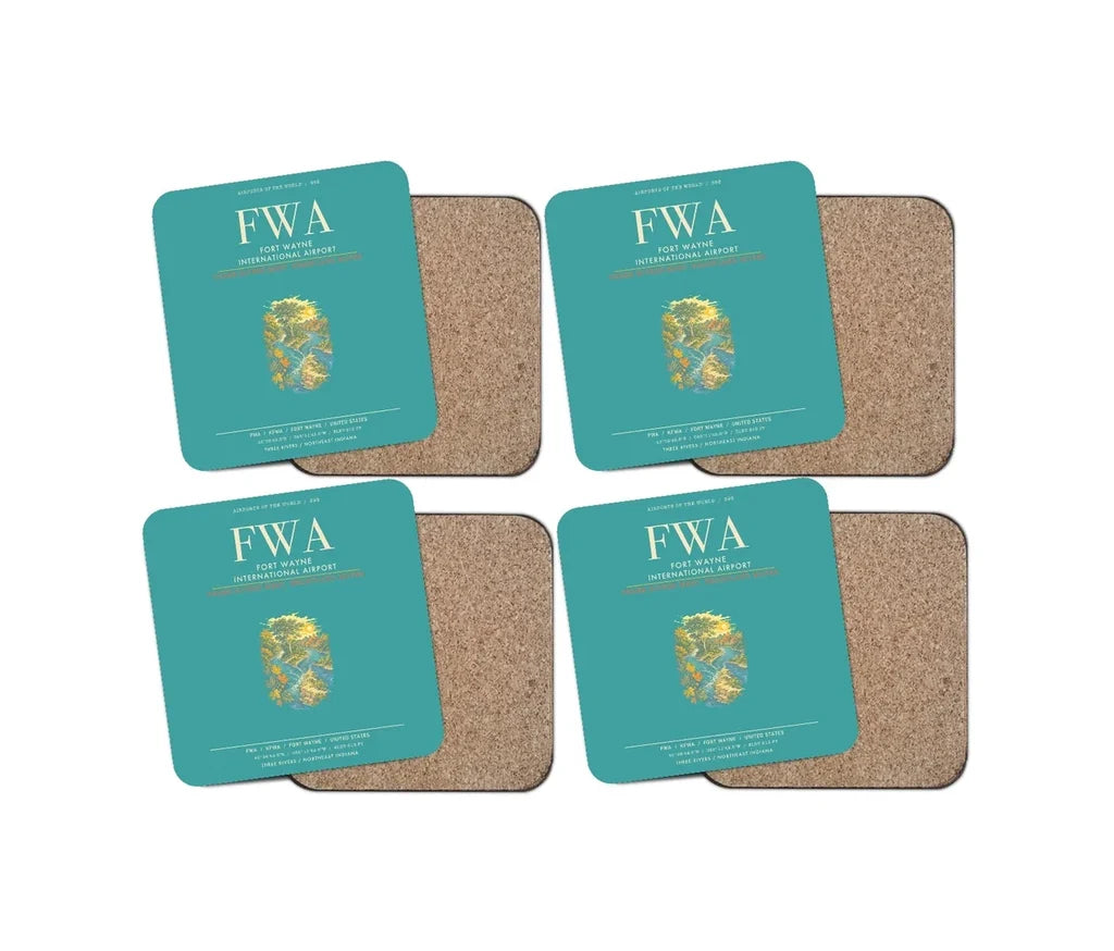 Fort Wayne International Airport FWA - Turquoise