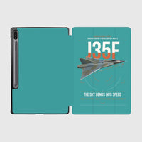 Thumbnail for Saab J 35F Draken design on turquoise samsung tablet tablet case
