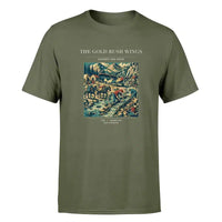 Thumbnail for VINTAGE G4043 - The Gold Rush Wings - Premium T-Shirt design on greenarmy premium t shirt