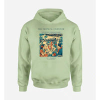 Thumbnail for VINTAGE G4225 - The Tropical Stopover - Premium Hoodie design on lightgreen premium