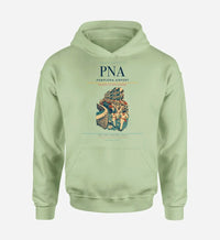 Thumbnail for Pamplona Airport (PNA) design on light green hoodie single-side print
