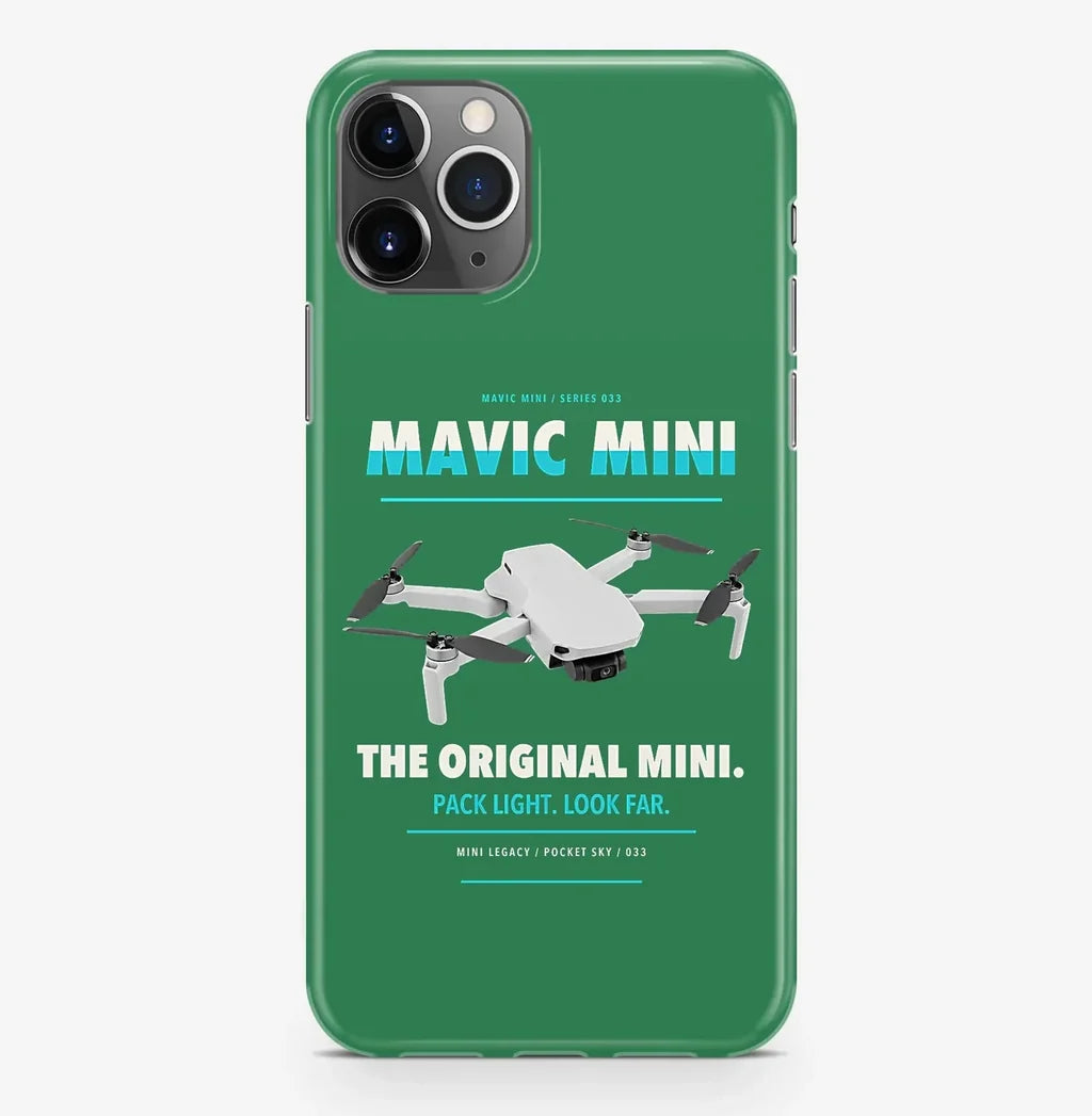 DJI Mavic Mini Case ProMax design on green iphone case promax