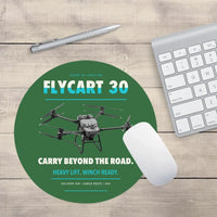 Thumbnail for DJI FlyCart 30 design on green round mouse pad