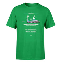 Thumbnail for Canadair C-4 Argonaut North Star design on green single side
