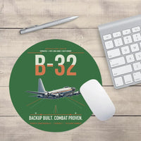 Thumbnail for B-32 Dominator design on green round mouse pad