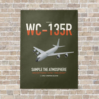 Thumbnail for WC-135R Constant Phoenix vertical canvas print - no frame - green army background