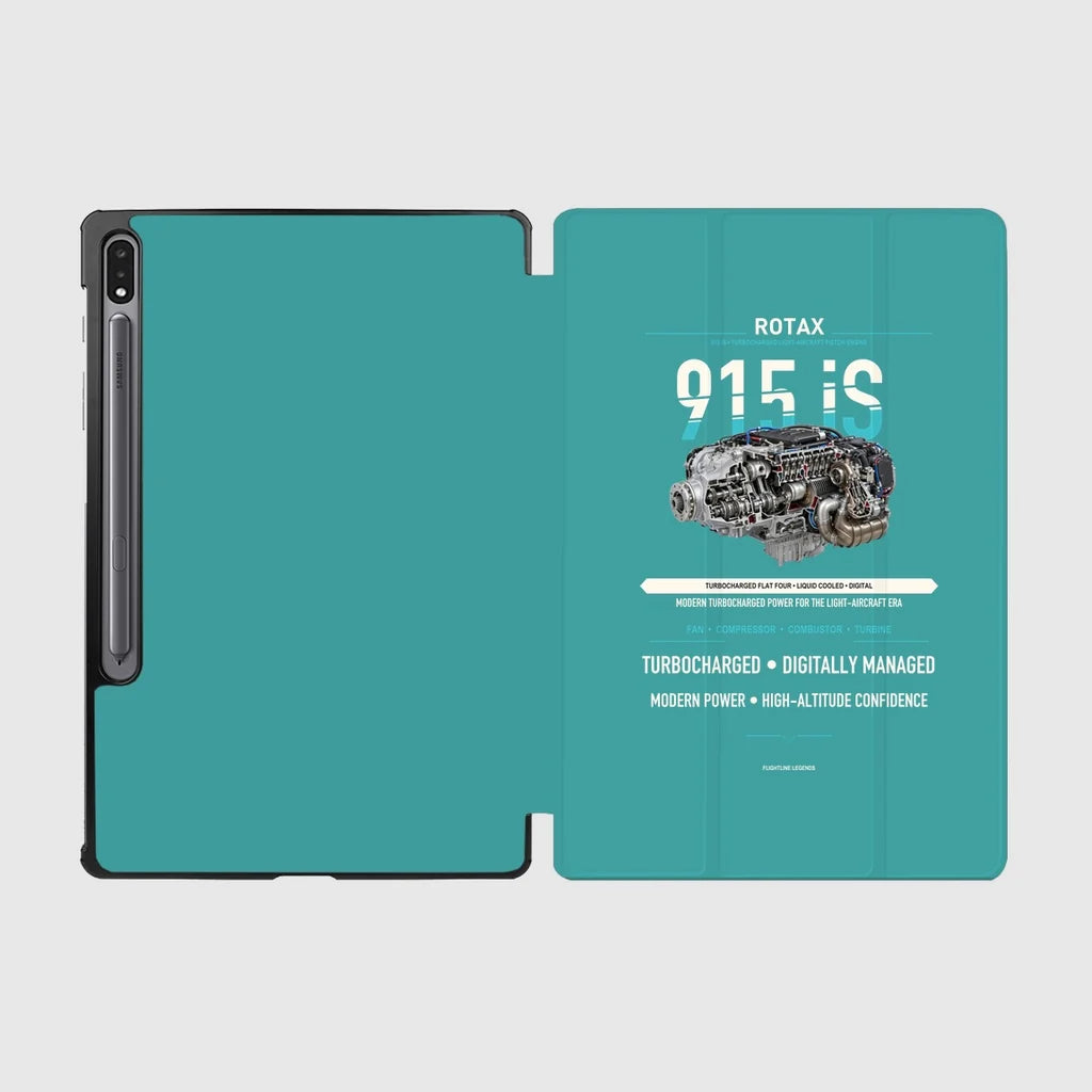 915 iS design on turquoise samsung tablet tablet case