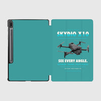 Thumbnail for Skydio X10 design on turquoise samsung tablet tablet case