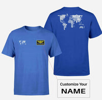 Thumbnail for Customisable World Map T-Shirt - view 9