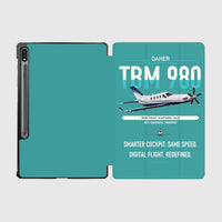 Thumbnail for Daher TBM 980 design on turquoise samsung tablet tablet case