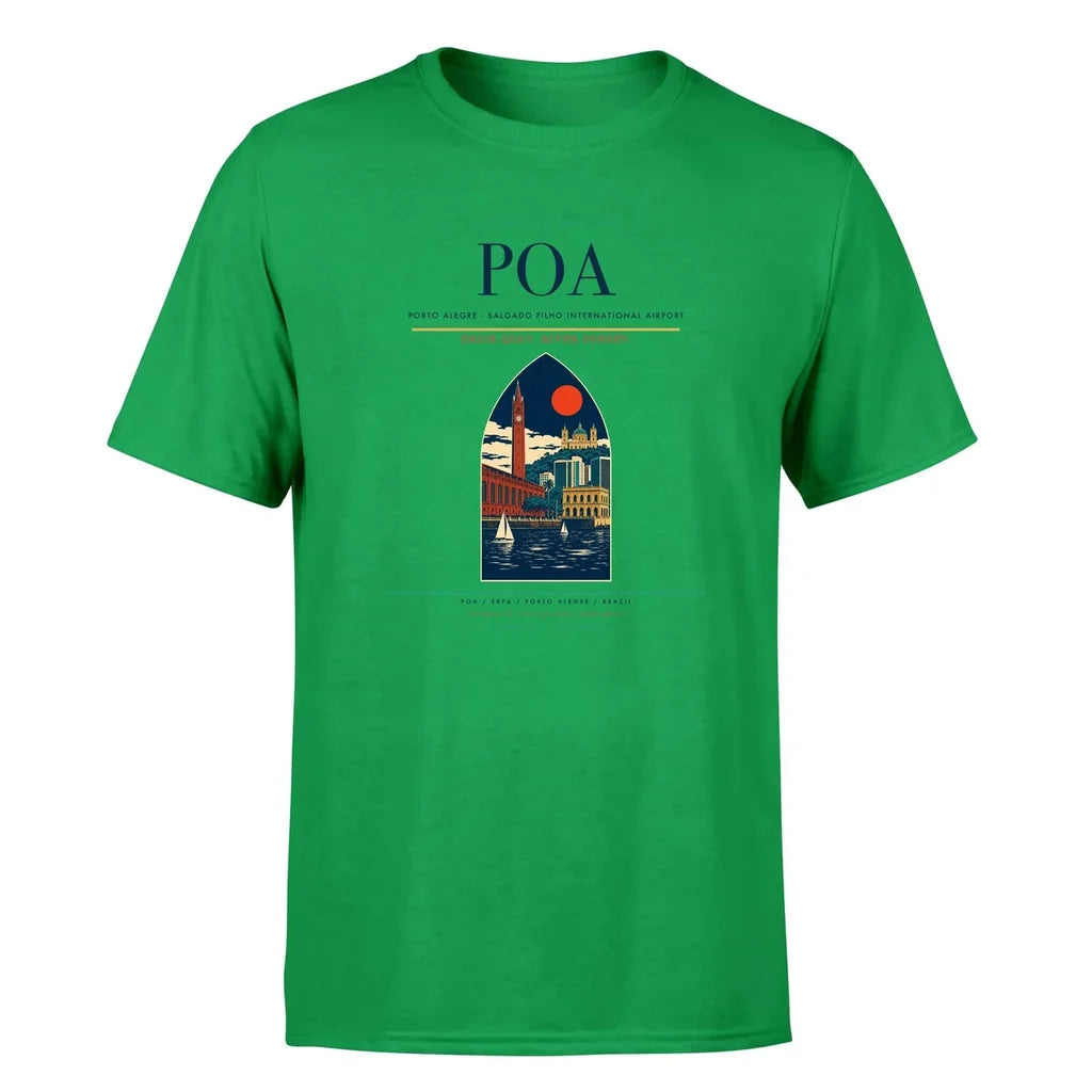 Porto Alegre Airport (POA) Premium T-Shirt Green