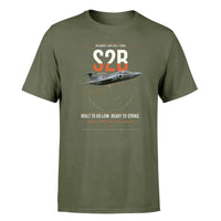 Thumbnail for Blackburn Buccaneer S2B design on green army t-shirt, single-side print