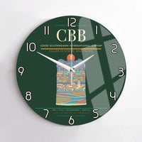 Thumbnail for Jorge Wilstermann International Airport CBB Wall-Clock No-Frame - Dark Green