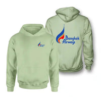 Thumbnail for Bangkok Airways Airlines logo on light green double side hoodie