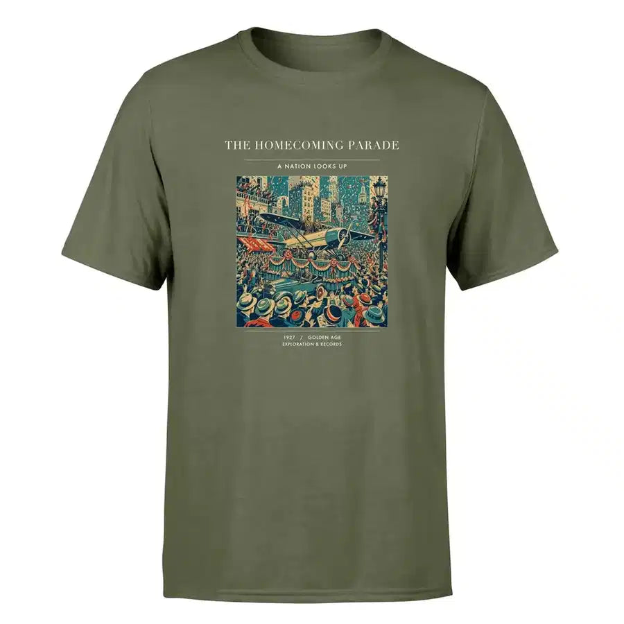 VINTAGE G4053 - The Homecoming Parade - Premium T-Shirt design on greenarmy premium t shirt
