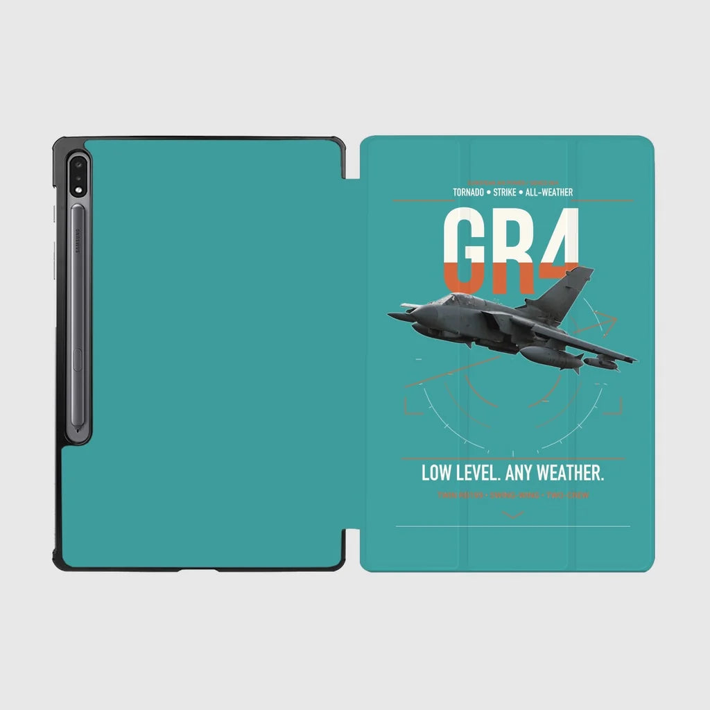Panavia Tornado GR4 design on turquoise samsung tablet tablet case
