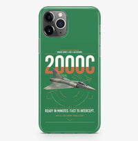Thumbnail for Dassault Mirage 2000C RDI design on green magsafe iphone case, for iPhone Pro Max