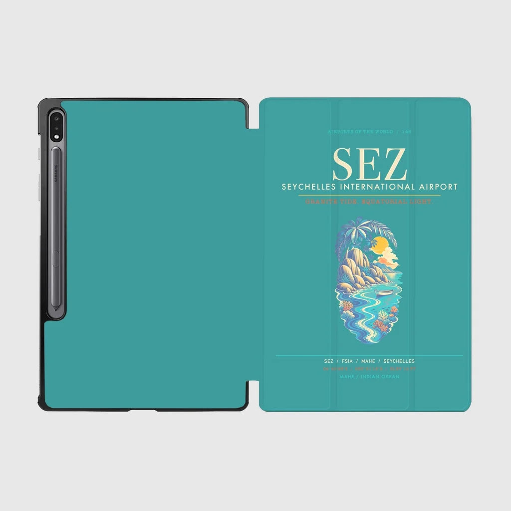 Seychelles International Airport SEZ - Granite Tide Canopy - Turquoise