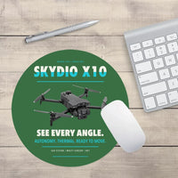 Thumbnail for Skydio X10 design on green round mouse pad
