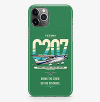 Thumbnail for Cessna T207A Stationair 8 design on green magsafe iphone case, for iPhone Pro Max