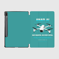 Thumbnail for Parrot ANAFI Ai design on turquoise samsung tablet tablet case