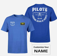 Thumbnail for Customisable Pilots Looking Down at People T-Shirt - view 9