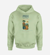 Thumbnail for Phrae Airport (PRH) design on light green hoodie single-side print